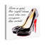 «The Right Shoes V2», impression sur toile-43872917
