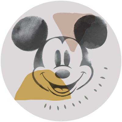 Wandaufkleber Mickey Abstract