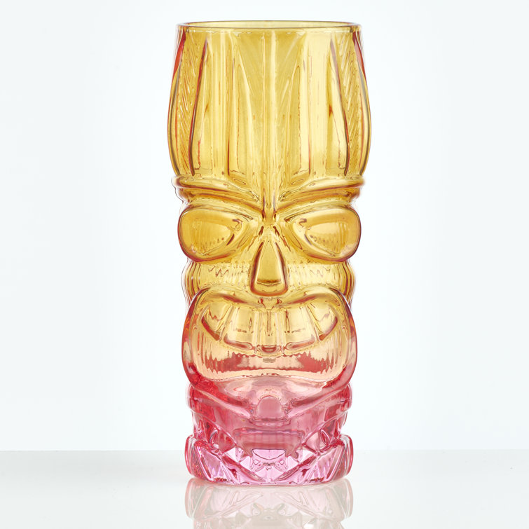 DIY Tiki Glasses Using Removable Vinyl - Tonality Designs