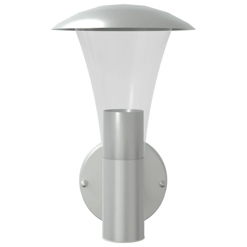 Darry Plug-in 1 Light Outdoor Wall Light, Silver