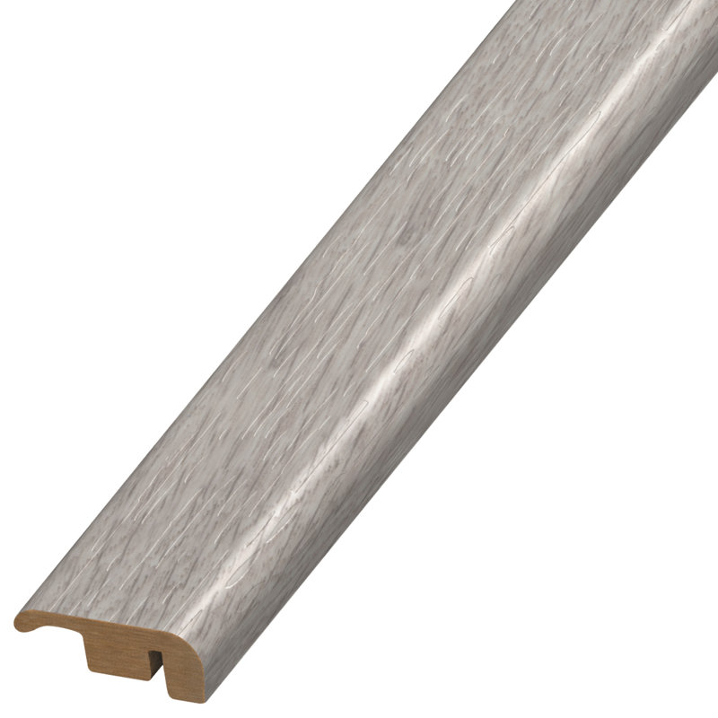 Couvre-seuil / embout en bois d'ingénierie de 0,5 po d'épaisseur x 1,38 po de largeur x 94 po, Chêne Beachgrass 1057