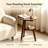 100% Solid Wood Round 2-Tier Storage End Table, Multi-Purpose Sofa Side Table