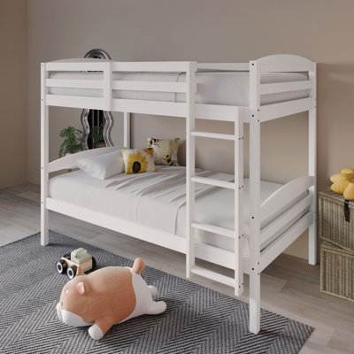 Jeananne Kids Twin Over Twin Bunk Bed