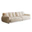 Coussin modulaire beige en polyester-614229909-614229915