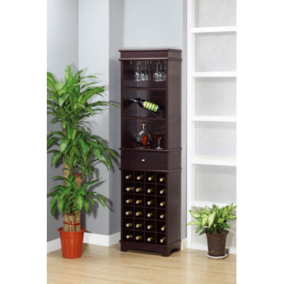 Solid Wood Wine Glass Rack