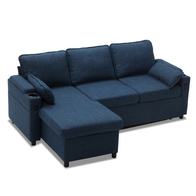 L Shaped Sofa Sleeper & Chaise