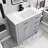 36” Freestanding Single Bathroom Vanity with Top-390495452