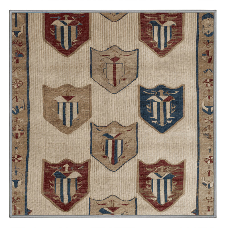  Tapis nautique lavable, Carré 3 pi