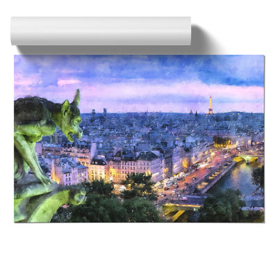 Paris Skyline Vol.2 - No Frame Print