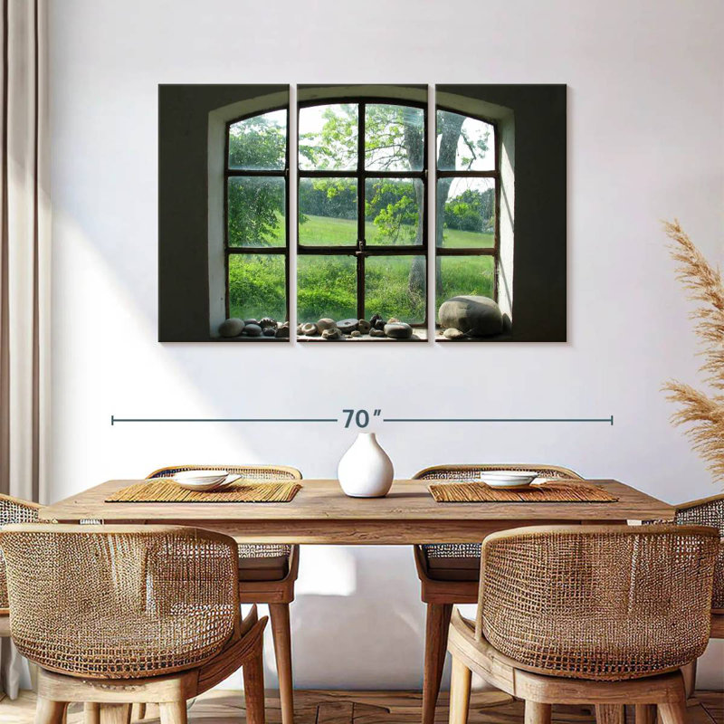 Lilie Old Stable Window, 36" H x 57" W