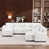 White Chenille