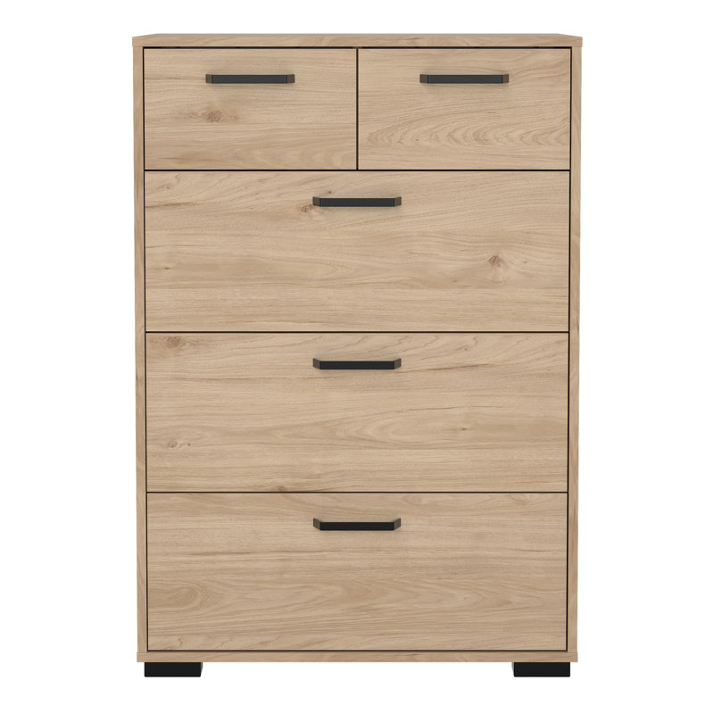 Beore 70.2cm W 5 - Drawer Chest of Drawers, Brown