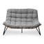 Causeuse de patio de 53,15 po de largeur Lelsie-558372289