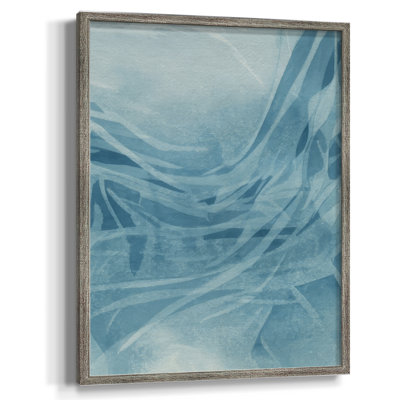 Marine Reflections II, reproduction encadrée - bois massif
