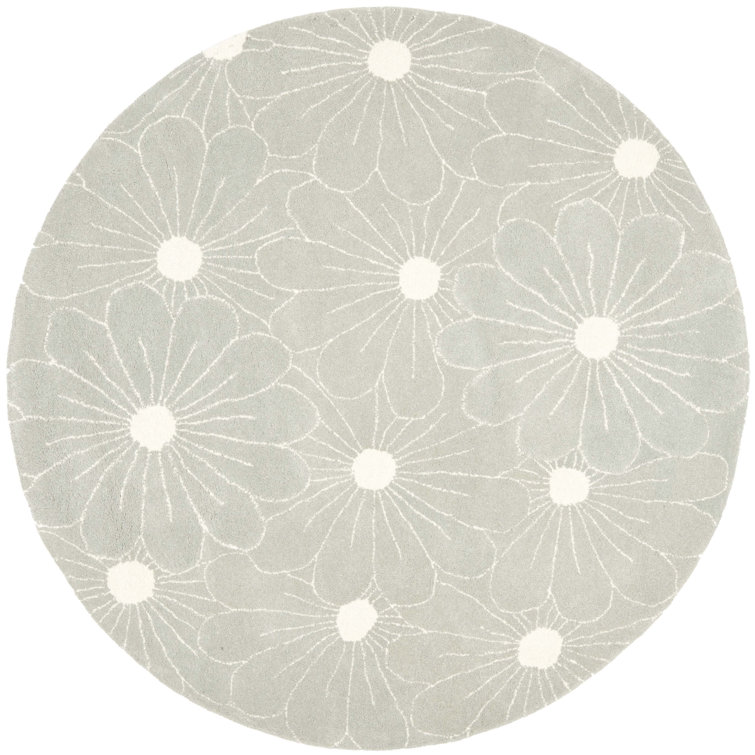 Avayah Soho Hand Tufted Wool And Viscose Floral Rug