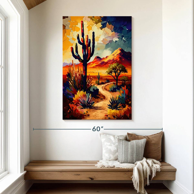 Alvord Sonoran Desert AZ I, H 48 po x l 32 po