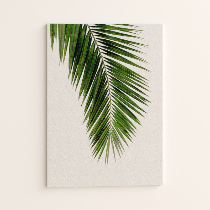 Palm Leaf I - Print, No Frame, 42 cm H x 30 cm W x 1 cm D
