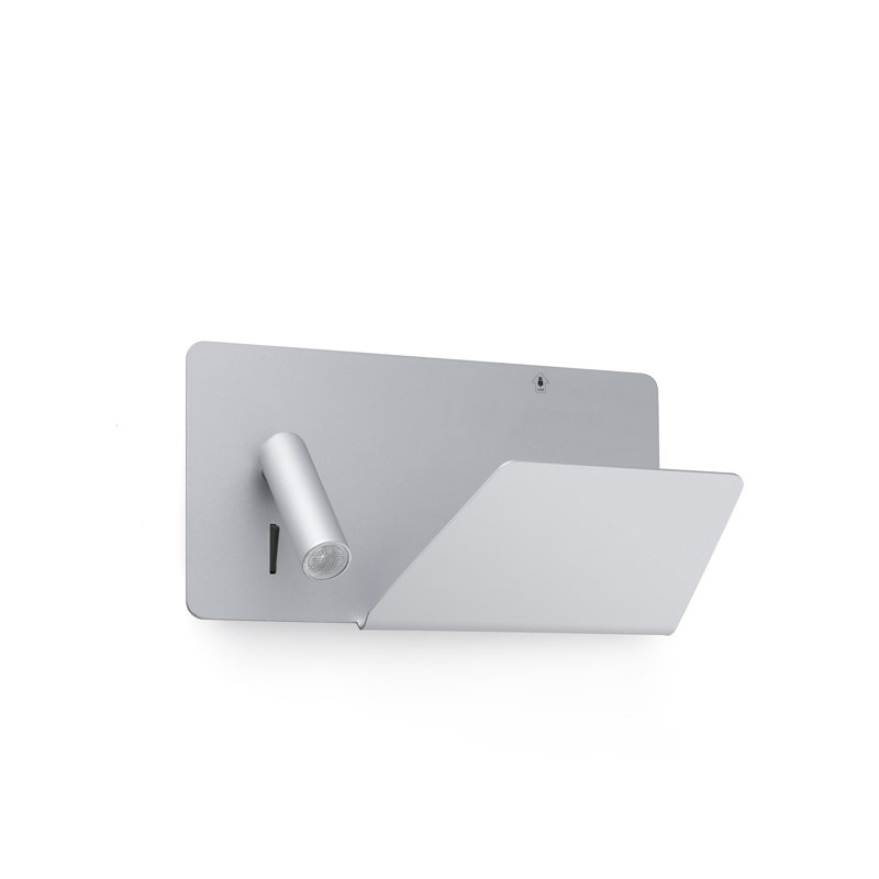 Gunn LED Spotlight, Silver
