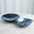 Obsidian Glass Abstract Charger