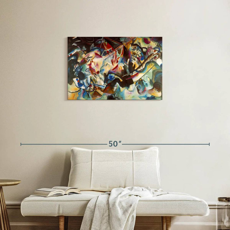 Composition VI, 20" H x 30" W
