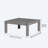 2-Person Outdoor Seating Group, HIPS Armless Chairs With Cushions And Side Table, Gray-809958757-809958777