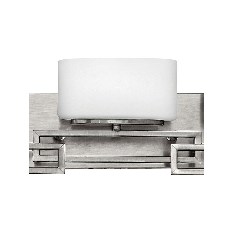 Lanza 5-Light Vanity Light, Antique Nickel, Halogen