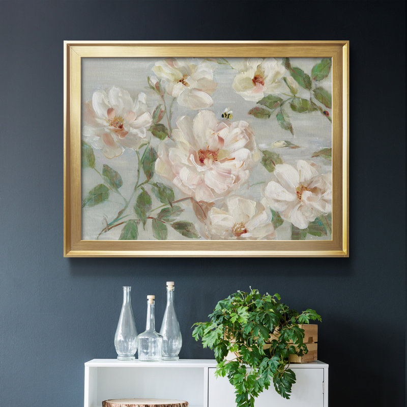 Summer Serenade - peinture encadrée, H 22,5 po x l 30,5 po x P 1,5 po, Gold Framed Canvas