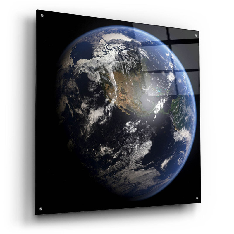 Earth par Epic Portfolio - Sans cadre, H 36 po x l 36 po x P 0,2 po