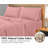 Royale Linens 300 Thread Count 100% Long Staple Combed Cotton Flat Sheet - Super Soft - Top Sheets - Flat Sheet Sold Separately - Breathable, Cool & Crisp Percale Sheets Only-114665930-114665927