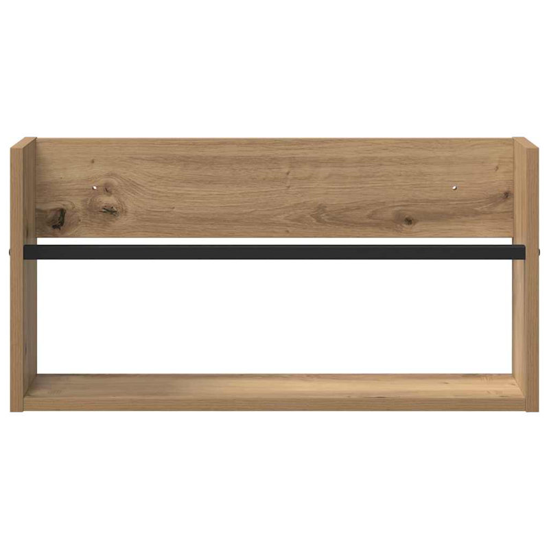 Wood Magazine Rack, Light Brown