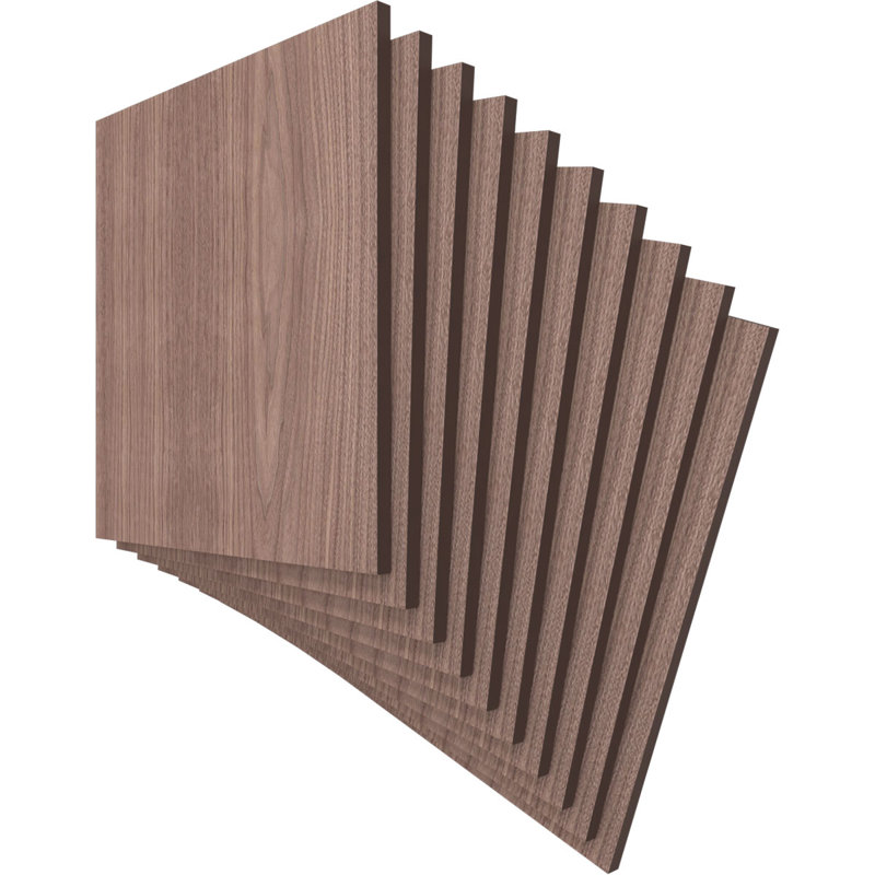 Wood Hobby Boards, Walnut, 11.75" H  x 11.75" W  x 0.38" D