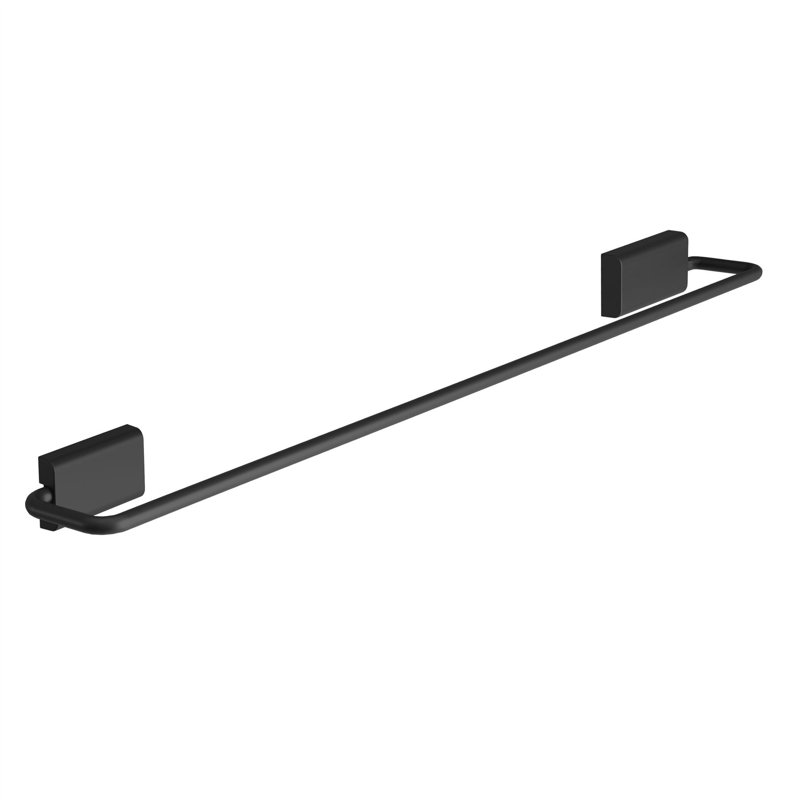 Aldegonde 61 cm L Towel Stand, Matte Black