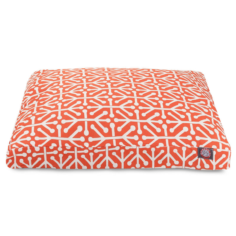 Coussin Aruba, Très grand (l 42 po x P 50 po x H 5 po) ;, Orange