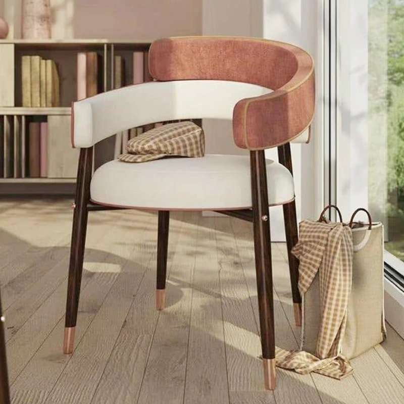 Chaise de salle à manger en tissu