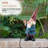 Hunting Garden Gnome with Yard Statue-1559656678