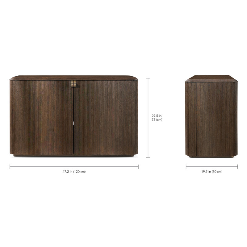 Vienna 47.24'' W Sideboard, Brown