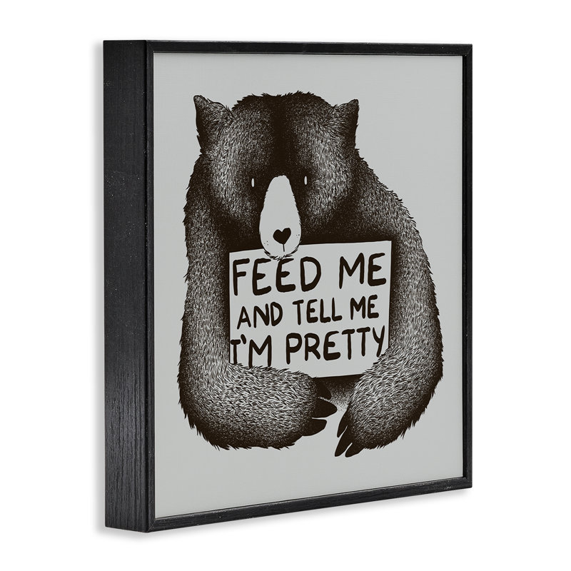 Giclée, encadrée par Design & Tobe Fonseca, Giclée noire de minuit encadrée, H 24 po x l 24 po