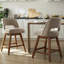 Tabouret de bar pivotant en similicuir Bisto-1251283862-1251283857