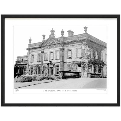 Addingham, Farfield Hall C1955 - Single Picture Frame Print