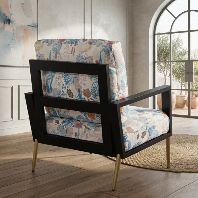 Fauteuil rembourré Floral