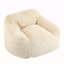 Fauteuil à billes d'intérieur de style fauteuil, beige