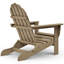 Chaise Adirondack pliante en plastique Leighton-54930200