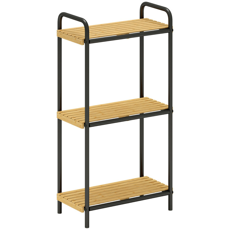 Bamboo Bathroom Shelves