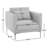 Rae Genuine Leather Upholstered Armchair-509985202