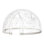 Garden Dome, tente à bulles transparente d'extérieur 12 x 7,2 pi pour 4 à 7 personnes, dôme géodésique résistant aux intempéries avec fenêtre, tente en PVC pour les fêtes sur la terrasse du camping