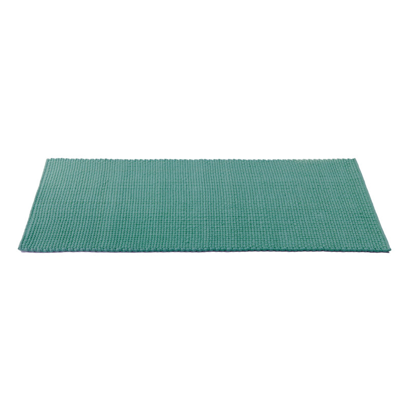 Solid Colour Cotton Area Rug, Rectangle 60 x 120cm
