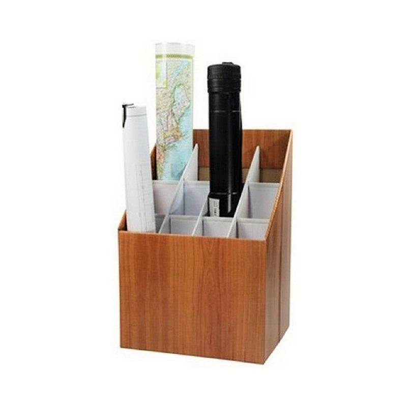 Boîte de rangement ondulée pour 12 cartes