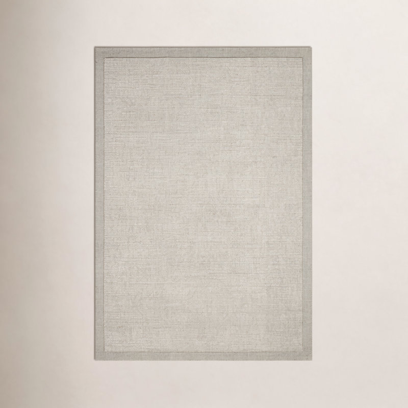 Tapis ivoire / argent Magnolia Home par Joanna Gaines x Loloi Henley, Rectangle 7'9" x 9'9"