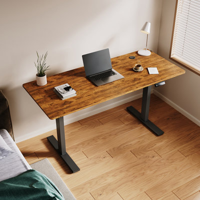 140Cm W Height Adjustable Rectangular Standing Desk