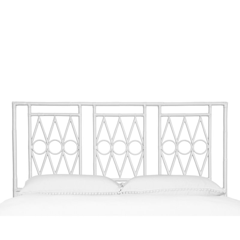 Devonshire Open-Frame Headboard, King, White